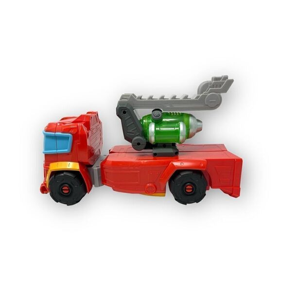 Transformers Playskool Heroes Rescue Bots Academy Hot Shot Converting Figure 14” - Picture 2 of 9